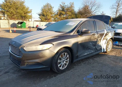 2016 Ford Fusion S из США, поврежденный, VIN 1FA6P0G75G5115995